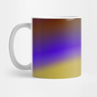 BLUE YELLOW PURPLE TEXTURE ART Mug